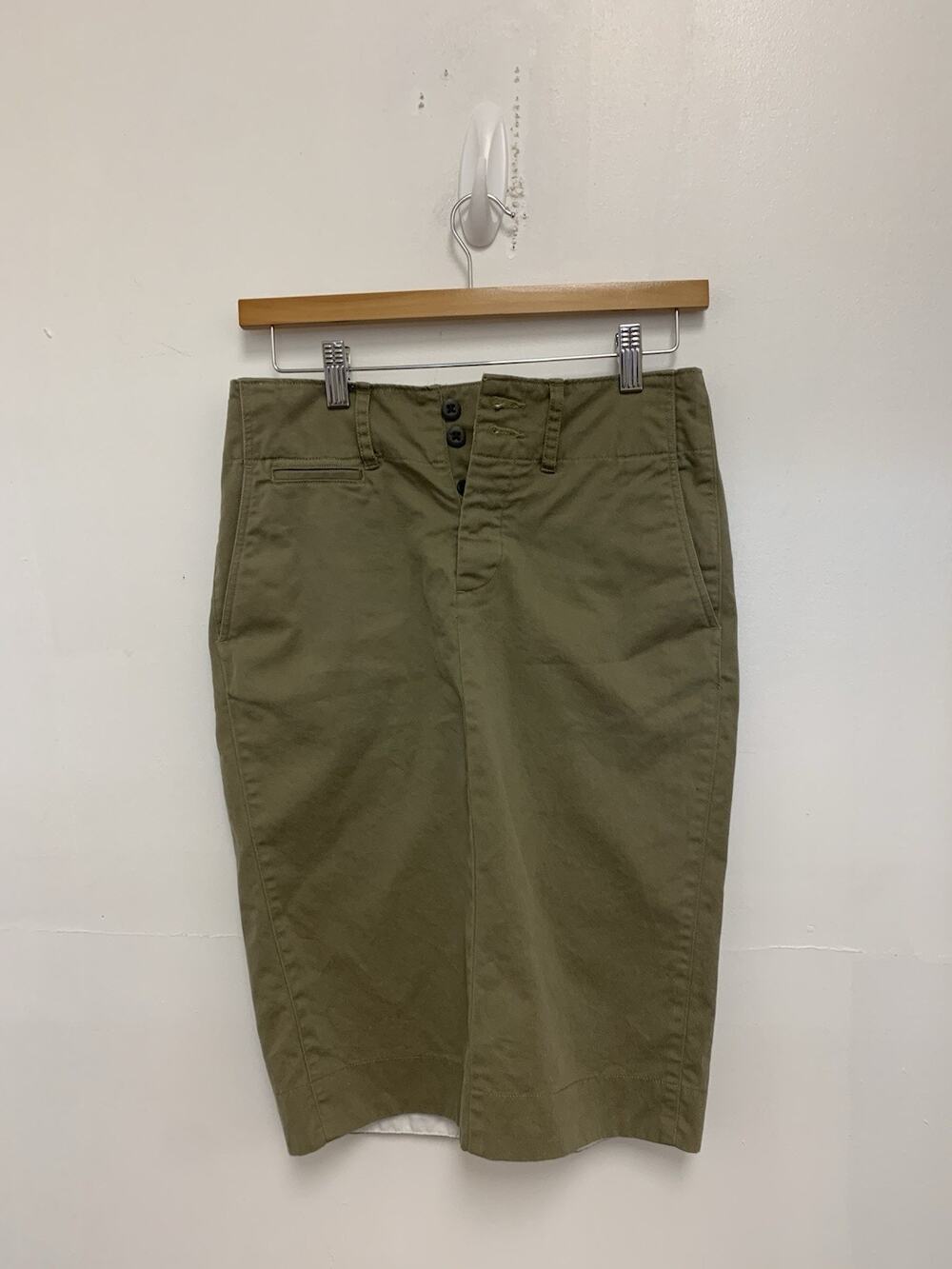 Vintage Ralph Lauren Sport Green MIDI Skirt Size 2